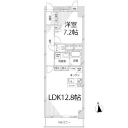 キャッスルコート博労町の物件間取画像